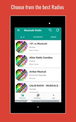 Broadway Musicals Radio android App screenshot 5