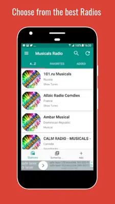 Broadway Musicals Radio android App screenshot 8